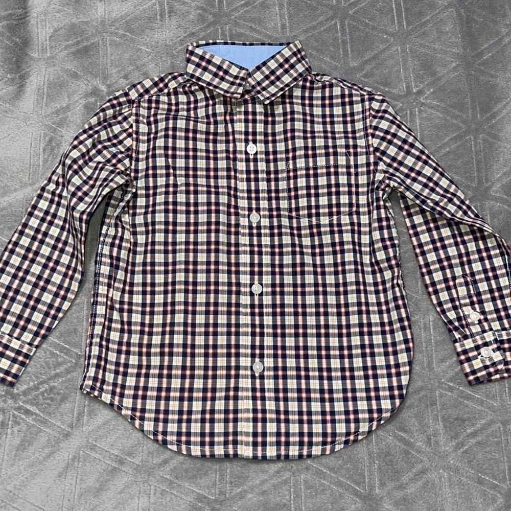 PLAID POPLIN SHIRT - Picture 3 of 5